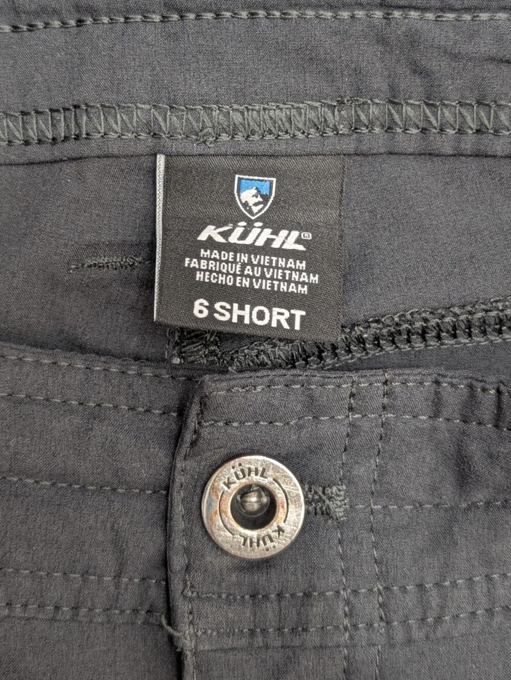 Kuhl: Women's Convertible Cargo Pants - Gray - Size 6 Short - Picture 8 of 9